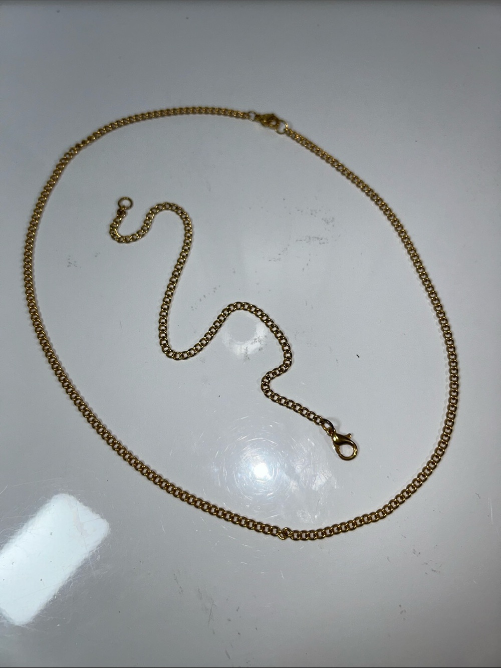Artisan Handmade Gold Plated Stainless Steel Modern Style Necklace & Bracelet